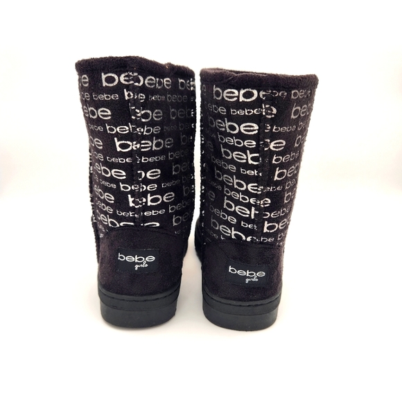 Girls-Bebe Winter Boots- Size 12 - Picture 3 of 4